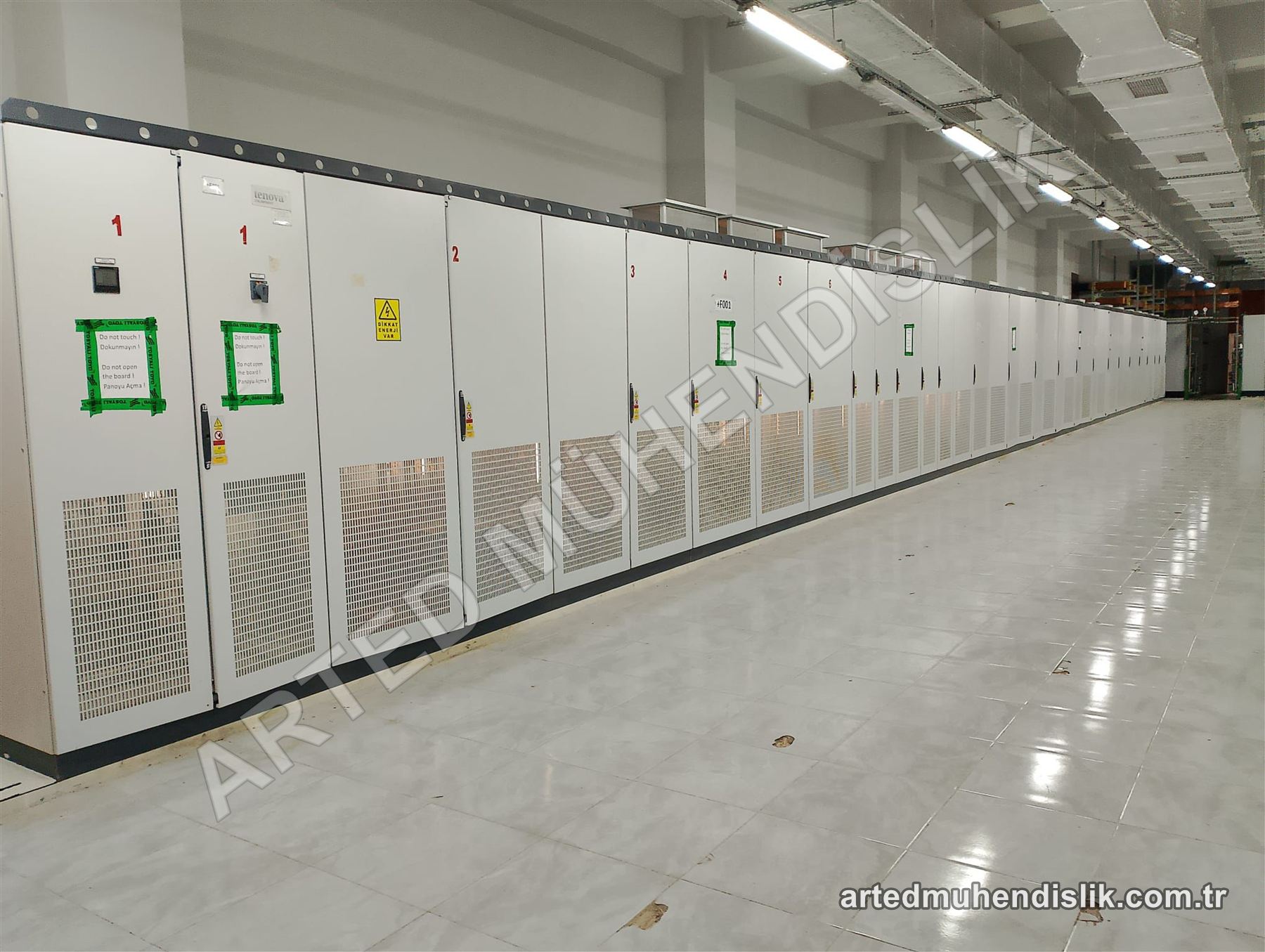 Sıralı elektrik panoları